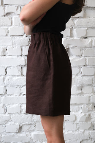 Basic Shorts | Lin | Brown