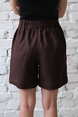 Basic Shorts | Lin | Brown