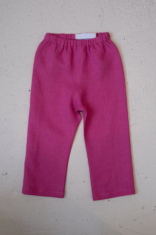 Basic Trousers | Lin | Magenta