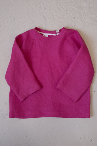 Long Sleeve Base Top | Lin | Magenta