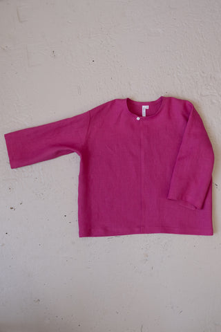Simple Jacket | Lin | Magenta