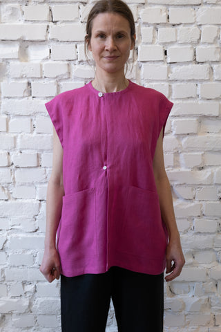 Vest | Lin | Magenta