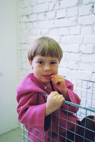 Simple Jacket | Lin | Magenta