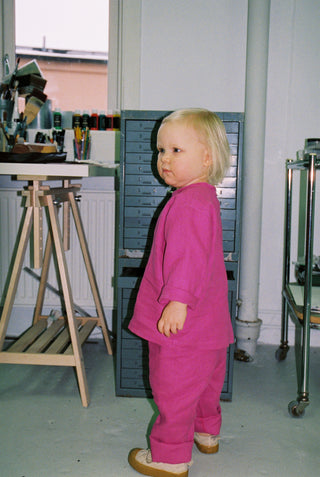 Basic Trousers | Lin | Magenta