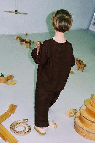 Basic Trousers | Lin | Brown