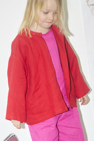 Simple Jacket | Lin | Classic Red