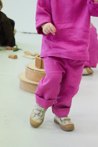 Basic Trousers | Lin | Magenta