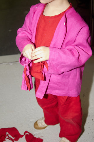 Simple Jacket | Lin | Magenta